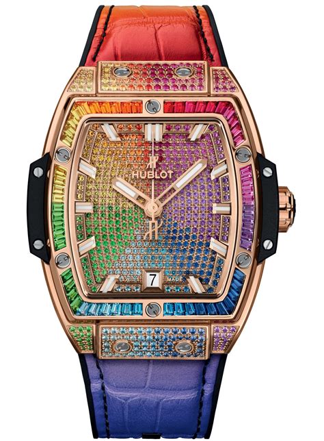 hublot watch spirit of big bang sapphire rainbow|spirit of big bang 42mm.